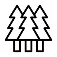 diseño de icono de pino vector