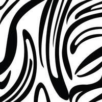 Zebra Seamless Pattern vector