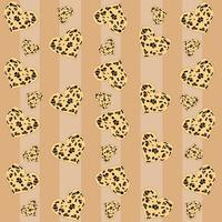 Leopard Seamless Pattern vector