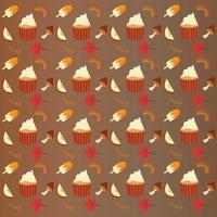 Fall Seamless Pattern vector