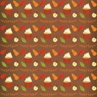 Fall Seamless Pattern vector