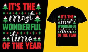 Christmas T-Shirt Design vector