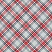 Plaid seamless pattern. Vector background of textile ornament. Flat fabric design.