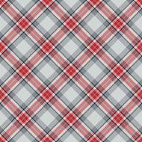 Plaid seamless pattern. Vector background of textile ornament. Flat fabric design.