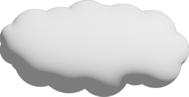 White cloud Crop-out Icon png