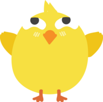 cute chick cartoon character crop-out png