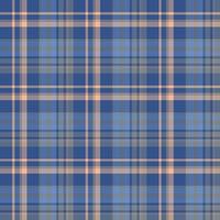 Plaid seamless pattern. Vector background of textile ornament. Flat fabric design.