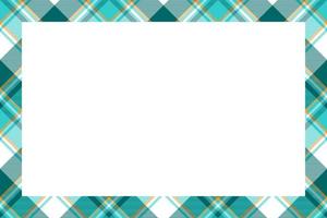 Rectangle borders and Frames vector. Border pattern geometric vintage frame design. Scottish tartan plaid fabric texture. Template for gift card, collage, scrapbook or photo album and portrait. vector