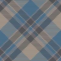 Seamless pattern of scottish tartan plaid. Repeatable background with check fabric texture. Vector backdrop striped textile print.