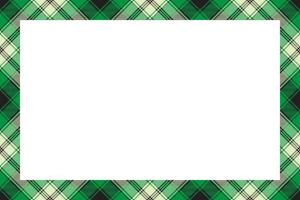 Rectangle borders and Frames vector. Border pattern geometric vintage frame design. Scottish tartan plaid fabric texture. Template for gift card, collage, scrapbook or photo album and portrait. vector