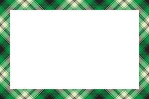 Rectangle borders and Frames vector. Border pattern geometric vintage frame design. Scottish tartan plaid fabric texture. Template for gift card, collage, scrapbook or photo album and portrait. vector