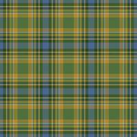 Plaid seamless pattern. Vector background of textile ornament. Flat fabric design.