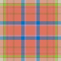 Tartan scotland seamless plaid pattern vector. Retro background fabric. Vintage check color square geometric texture. vector