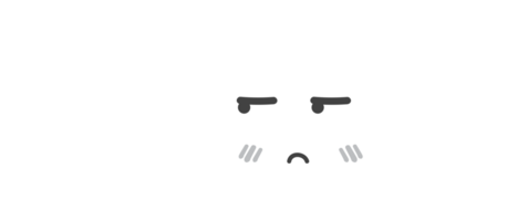 recorte de personagem de desenho animado de nuvem branca irritada png