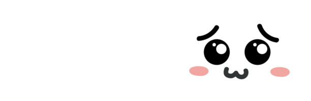 recorte de personaje de dibujos animados de nube blanca triste png