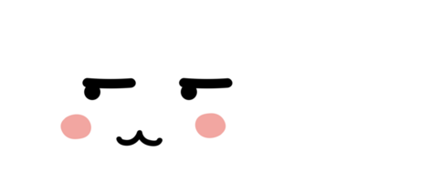 personnage de dessin animé de nuage blanc agacé png