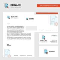 Coding Business Letterhead Envelope and visiting Card Design vector template