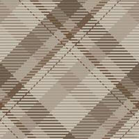 Seamless pattern of scottish tartan plaid. Repeatable background with check fabric texture. Vector backdrop striped textile print.