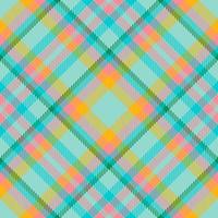 Tartan scotland seamless plaid pattern vector. Retro background fabric. Vintage check color square geometric texture. vector