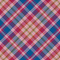 Seamless pattern of scottish tartan plaid. Repeatable background with check fabric texture. Vector backdrop striped textile print.