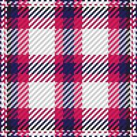 Seamless pattern of scottish tartan plaid. Repeatable background with check fabric texture. Vector backdrop striped textile print.