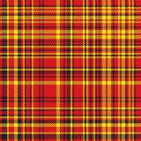 Tartan plaid pattern seamless. Print fabric texture. Check vector background.