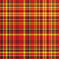 Tartan plaid pattern seamless. Print fabric texture. Check vector background.