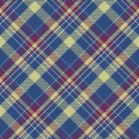 Seamless pattern of scottish tartan plaid. Repeatable background with check fabric texture. Vector backdrop striped textile print.