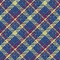 Seamless pattern of scottish tartan plaid. Repeatable background with check fabric texture. Vector backdrop striped textile print.