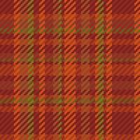 Seamless pattern of scottish tartan plaid. Repeatable background with check fabric texture. Vector backdrop striped textile print.