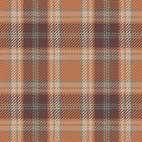 Seamless pattern of scottish tartan plaid. Repeatable background with check fabric texture. Vector backdrop striped textile print.