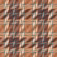 Seamless pattern of scottish tartan plaid. Repeatable background with check fabric texture. Vector backdrop striped textile print.