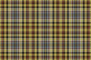Seamless pattern of scottish tartan plaid. Repeatable background with check fabric texture. Vector backdrop striped textile print.