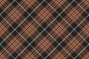 Plaid pattern seamless. Check fabric texture. Stripe square background. Vector textile design.