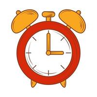 icono de reloj despertador vector