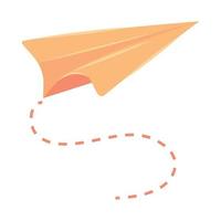 paper plane icon vector