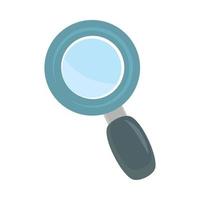 magnifier icon isolated vector