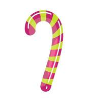 candy cane icon vector