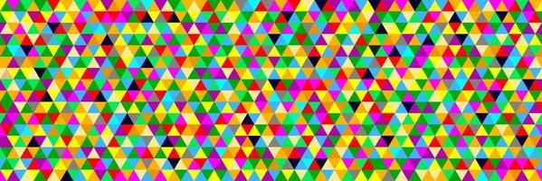 horizontal colorful abstract triangle background for pattern and design,vector illustration. vector