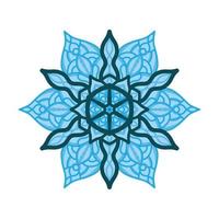 laser cut 3d Mandala pattern.  3d islamic mandala vector