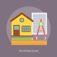 Trendy Architecture Concepts vector