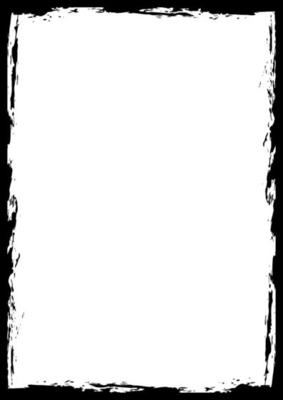Grunge vertical frame