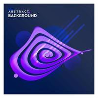 Abstract line background with blue background vector