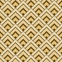 Brown Diamond Shape Seamless Geometric Pattern vector