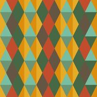 Plaid Retro Color Seamless Tartan Pattern vector
