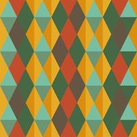 Plaid Retro Color Seamless Tartan Pattern vector