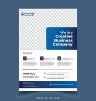 Modern Corporate Flyer Design vector