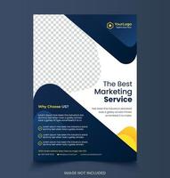 Modern Corporate Flyer Design vector