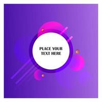 Abstract line background with purple background vector