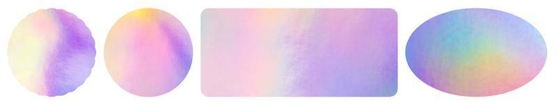 Holographic rainbow foil iridescent texture abstract hologram background photo